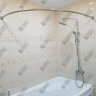 Карниз для ванны Excellent Crystal 150х95 Усиленный 25 мм MrKARNIZ фото 20
